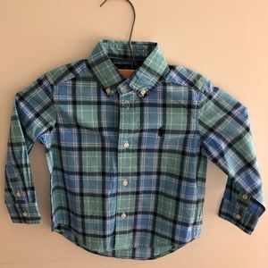Boys 2T Ralph Lauren Plaid Shirt